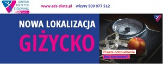 DIETETYK W GIŻYCKU USŁUGI DIETETYCZNE PORADNIA DIETETYCZNA CDS 