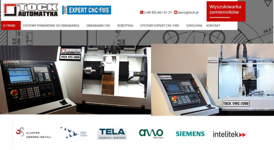 SZKOLENIOWE OBRABIARKI CNC SINUMERIK 828D TOCK-AUTOMATYKA